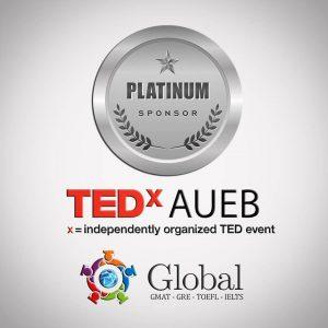 Το Global Prep θα είναι ο Platinum Sponsor του TEDxAUEB 2020
