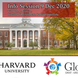 Info Session 9/12/20: Αμερική, Harvard University
