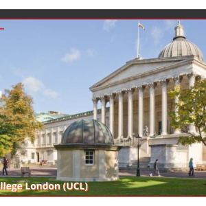 Υποτροφίες για μεταπτυχιακές σπουδές από το University College London (UCL) Υποτροφίες για μεταπτυχιακές σπουδές από το University College London (UCL)